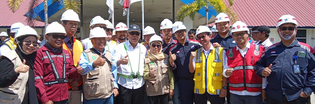 Indonesia, Ministerial visit to Makassar Sanitation Facility